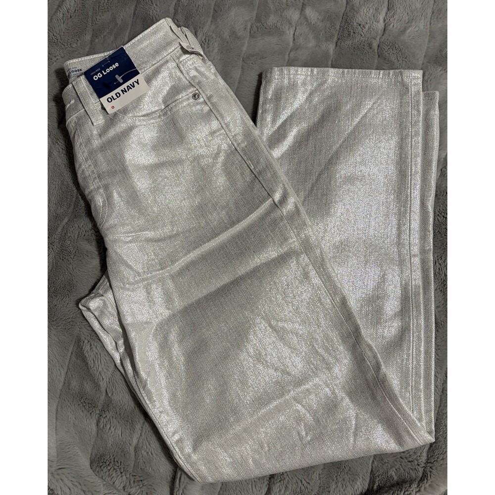 Women’s Silver Jeans Size 0  OG Loose Fit NWT A10